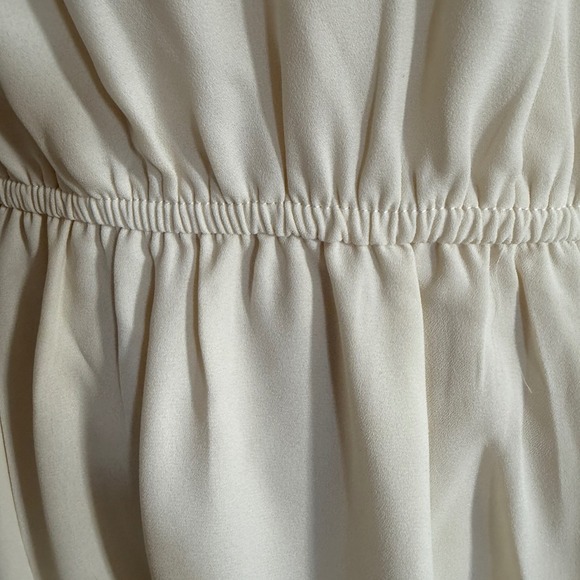 VTG Y2K White Dress L Angel Fairy Feminine LACE DETAIL - Picture 11 of 15